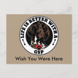 GSP Personalized Life Is Better With A GSP Briefkaart