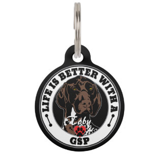 GSP Personalized Life Is Better With A GSP Huisdierpenning