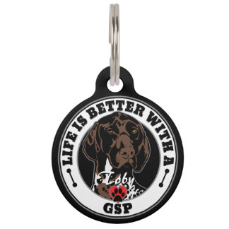 GSP Personalized Life Is Better With A GSP Huisdierpenning