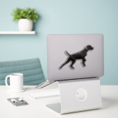 GSP pointer Sticker (Laptop op bureau)