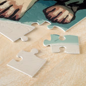 GSP Wijzend naar de Kerstster Hoed Legpuzzel (Zijkant)