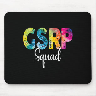 Gsrp Squad Tie Dye Terug naar school vrouwen waard Muismat