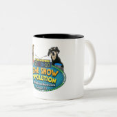 GST-koffie-Mok Tweekleurige Koffiemok (Voorkant rechts)