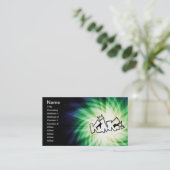 Gstromende King Graffiti Visitekaartje (Staand voorkant)