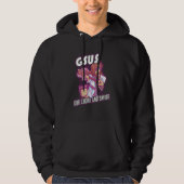 Gsus Our Chord And Savior Guitar Musician Hoodie (Voorkant)
