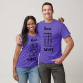 Gsus Saves Jesus Saves Chord Pun friends T-shirt (Unisex)