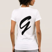 GSvrij T-shirt (Achterkant)