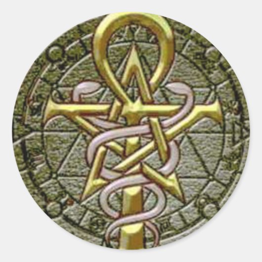 GSW-ronde-Logo-stickers Ronde Sticker (Voorkant)