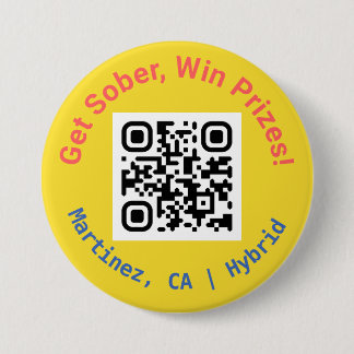 GSWP Linktree QR Code Pin Ronde Button 7,6 Cm