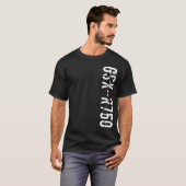 GSX-R750 vert kleding T-shirt (Voorkant volledig)