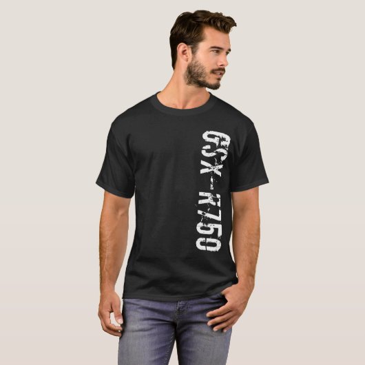 GSX-R750 vert kleding T-shirt (Voorkant volledig)