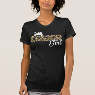 GSXR Girl-Leopard met backprint T-shirt
