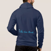 GT Bay Gymnastiek Donker Zip Hoodie (Achterkant)