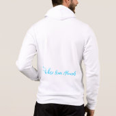 GT Bay Gymnastiek Donker Zip Hoodie (Achterkant)