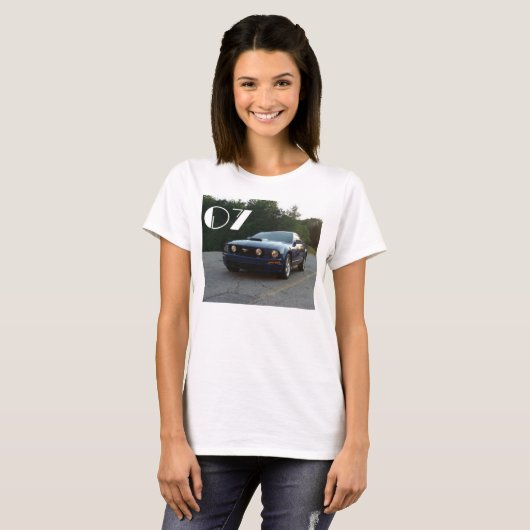 GT, Mustang, 2007 T-shirt (Voorkant volledig)