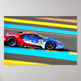 GT no68 24 uur van Le Mans 2019 Poster