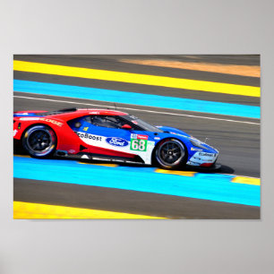 GT no68 24 uur van Le Mans 2019 Poster