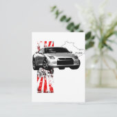 GT-R 7:29 BRIEFKAART (Staand voorkant)