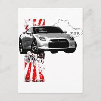 GT-R 7:29 BRIEFKAART