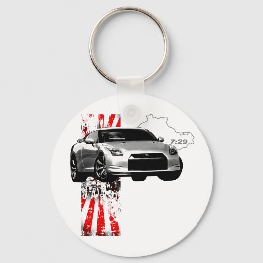 GT-R 7:29 SLEUTELHANGER (Voorkant)