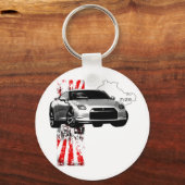 GT-R 7:29 SLEUTELHANGER (Voorkant)