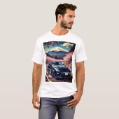 GT-R Japan nissan japanese car initial D drift T-shirt (Voorkant volledig)