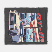 GT-R STRAATLEGENDE FLEECE DEKEN (Voorkant (Horizontaal))