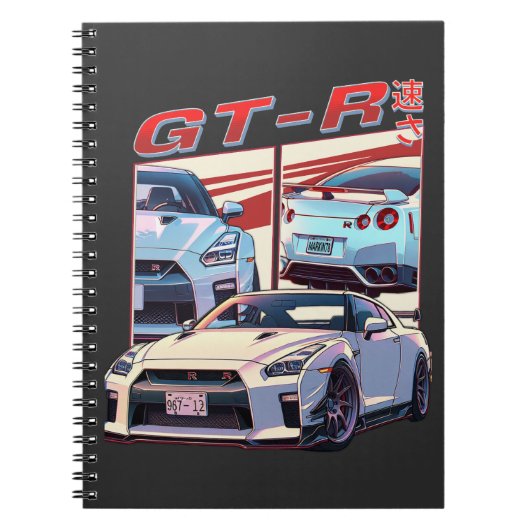 GT-R STRAATLEGENDE NOTITIEBOEK (Voorkant)