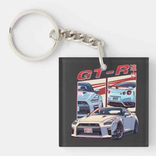 GT-R STRAATLEGENDE SLEUTELHANGER (voorkant)