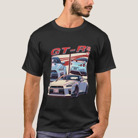 GT-R STRAATLEGENDE T-SHIRT (Voorkant)