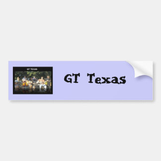 GT Texas Bumpersticker