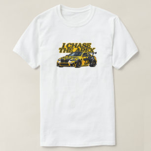 GT Track Day Racing T-shirt Ik jaag op het apexp