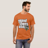 GTA5LOGOCLASSICTSHIRTCOPY retro T-shirt (Voorkant volledig)
