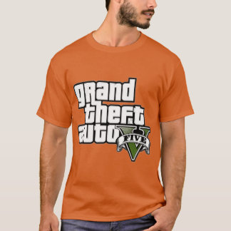 GTA5LOGOCLASSICTSHIRTCOPY retro T-shirt