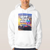 GTA stijl mannen hoodie (Voorkant)