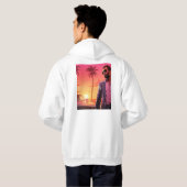 GTA stijl mannen hoodie (Achterkant volledig)