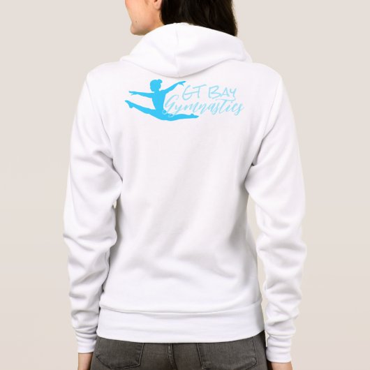 GTbay Gymnastiek *donker* Hoodie (Achterkant)
