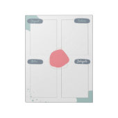 GTD Planner - Taakorganisatie voor Werk & Thuis Notitieblok (Linkerzijde)