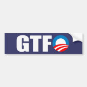 GTFO BUMPERSTICKER (Voorkant)