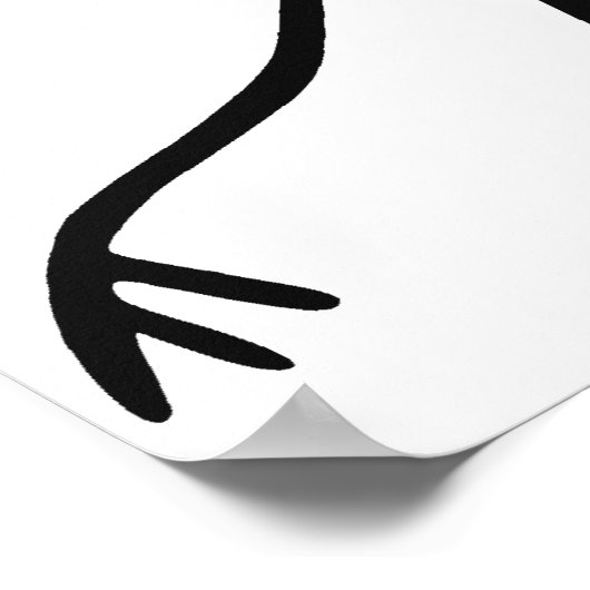 GTFO haalt Guy Rage Face Comee Meme uit Poster (Hoek)