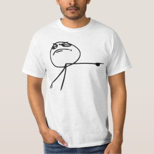 GTFO haalt Guy Rage Face Comee Meme uit T-shirt