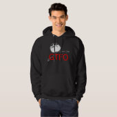 GTFO komt uit Guy Rage Face Comee Meme Hoodie (Voorkant volledig)