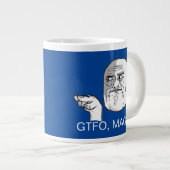 GTFO, MAGA. GROTE KOFFIEKOP (Voorkant rechts)