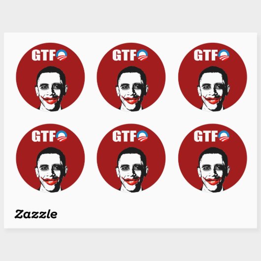 GTFO RONDE STICKER (Vel)