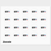 GTFO RONDE STICKER (Vel)