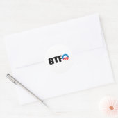 GTFO RONDE STICKER (Envelop)