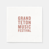 GTMF Cocktail servetten Terracotta (Voorkant)