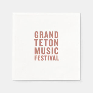 GTMF Cocktail servetten Terracotta