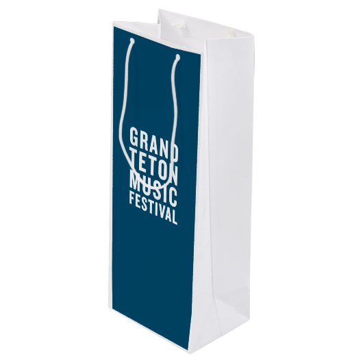 GTMF Gift Bag Wijn Cadeautas (Voorkant Gekanteld)