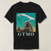 GTMO Iguana Guantanamo Bay Cuba T-shirt (Design voorkant)